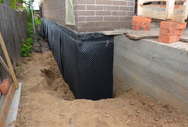 Expert waterproofing evaluation at a Mount Hope, KS property
